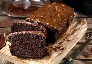 Ciasto murzynek błyskawiczny z polewą czekoladową