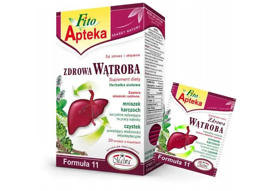 Herbata ziołowa Zdrowa Wątroba od Fito Apteka