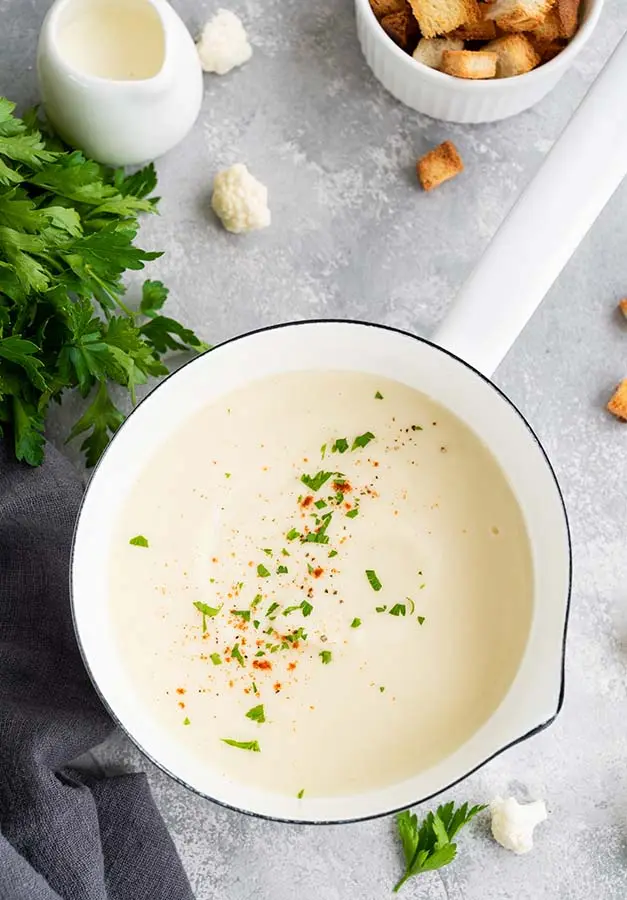 Przepis na pyszną zupę krem z kalafiora