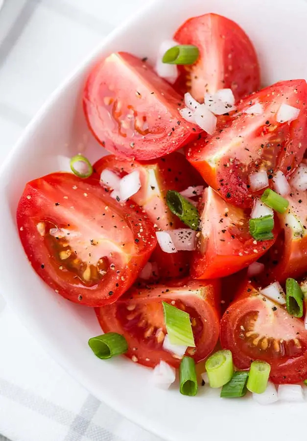 Przepis na pomidory ze śmietaną